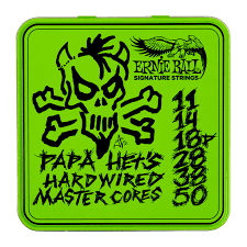 Ernie Ball 3821 Papa Het´s HardWired Master Cores 11-50 3-Pack